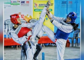 ताइक्वांडो सिटी लीग 9 को.. खेल का प्रदर्शन करनेछत्तीसगढ़ की बेटिया पहुचेंगी रायपुर