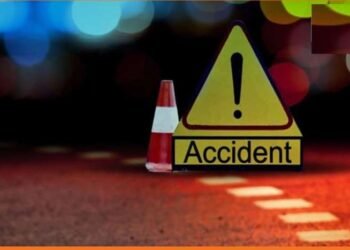 मध्य प्रदेश-राजस्थान बॉर्डर पर भीषण सड़क हादसे, युवक जिंदा जला