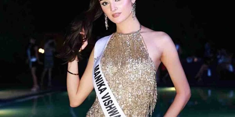 मनिका विश्वकर्मा के सिर पर सजा ताज, 74वें मिस यूनिवर्स में भारत को करेंगी रिप्रेजेंट