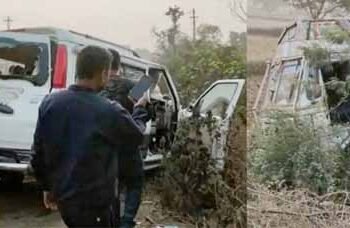 स्कॉर्पियो और ट्रक में जोरदार भिडंत, पांच की दर्दनाक मौत, तीन गंभीर