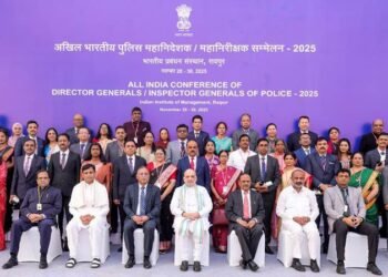 केन्द्रीय गृह एवं सहकारिता मंत्री श्री अमित शाह ने छत्तीसगढ़ के रायपुर में तीन दिवसीय 60वीं DGP/IGP कॉफ्रेंस का उद्घाटन किया