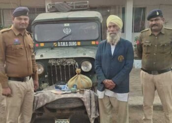 अफीम, डोडा चूरा के सांथ एक आरोपी को किया गया गिरफ्तार