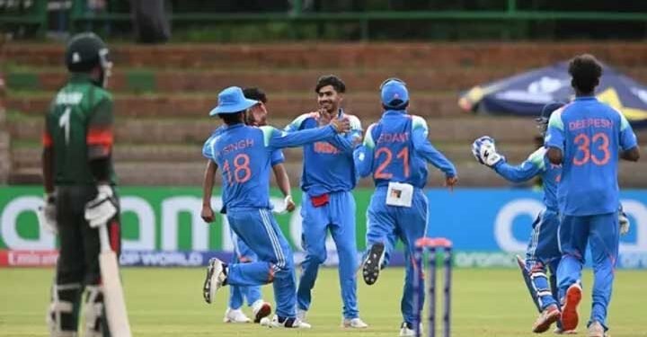 अंडर-19 वर्ल्ड कप: भारत ने बांग्लादेश को डीएलएस पद्धति से हराया, लगातार दूसरी जीत