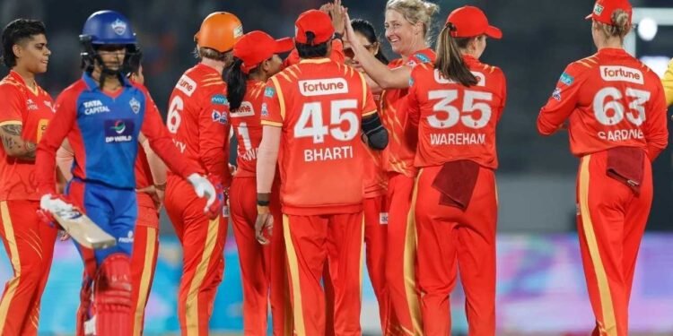 गुजरात जाएंट्स ने दिल्ली कैपिटल्स को 3 रन से दी शिकस्त