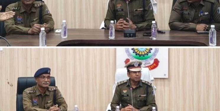 मीडिया से रूबरू हुए एसएसपी शशि मोहन सिंह कहा – साइबर अपराध पर सख्ती, अवैध धंधों पर जीरो टॉलरेंस की नीति