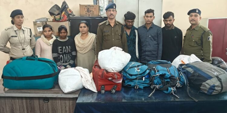 सूखे नशे के अंतर्राज्यीय सिंडिकेट का पर्दाफाश, 60 किलो गांजा जप्त