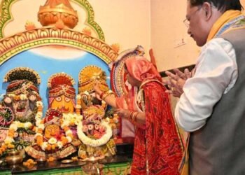 62वें जन्मदिवस पर मुख्यमंत्री श्री विष्णुदेव साय ने श्री जगन्नाथ मंदिर में पूजा-अर्चना कर प्रदेशवासियों के सुख-समृद्धि की कामना की