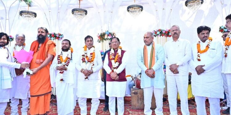 मुख्यमंत्री ने ‘विशाल सतनाम सद्भाव पदयात्रा’ का किया शुभारंभ