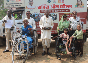 18 दिवसीय सर्विस ऑन व्हील्स अभियान बना जनसेवा की मिसाल, हजारों दिव्यांगजन एवं वृद्धजन लाभान्वित
