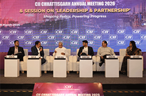 सीआईआई छत्तीसगढ़ स्टेट काउंसिल 2026–27 के नए पदाधिकारियों का चयन