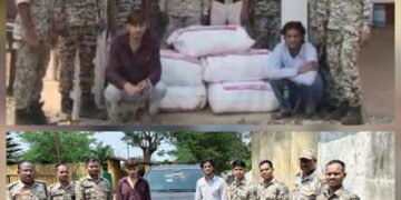 115 किलो गांजा के साथ कार सवार 2 गिरफ्तार