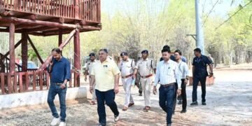  पर्यटन मंत्री श्री राजेश अग्रवाल ने मयाली नेचर कैंप का किया निरीक्षण