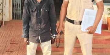 गांजा के साथ आरोपी बादल नेताम गिरफ्तार, ए.एन.टी.एफ. व थाना मंदिर हसौद पुलिस की संयुक्त कार्यवाही