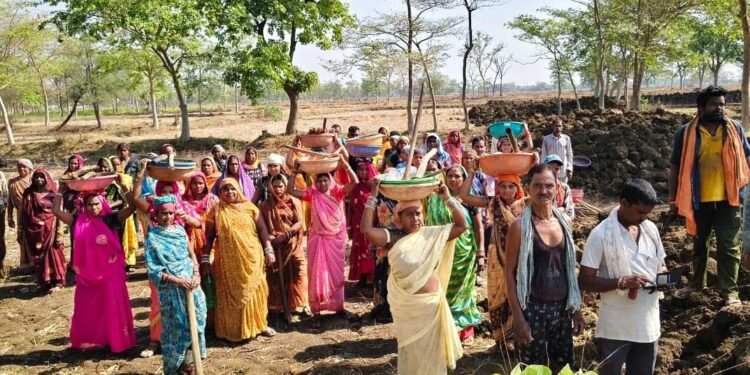  नवा तरिया से सशक्त होगा गांव, जल संरक्षण के साथ ग्रामीणों को मिल रहा रोजगार