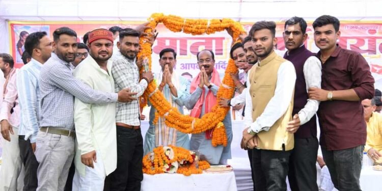 साहू समाज ने भक्त माता कर्मा के त्याग, सेवा और समर्पण को किया आत्मसात : अरुण साव