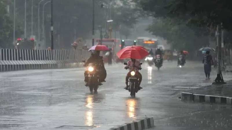 राज्य में मानसून सक्रिय, आज 10 जिलों में भारी बारिश का अनुमान, जानें आपके शहर का मौसम