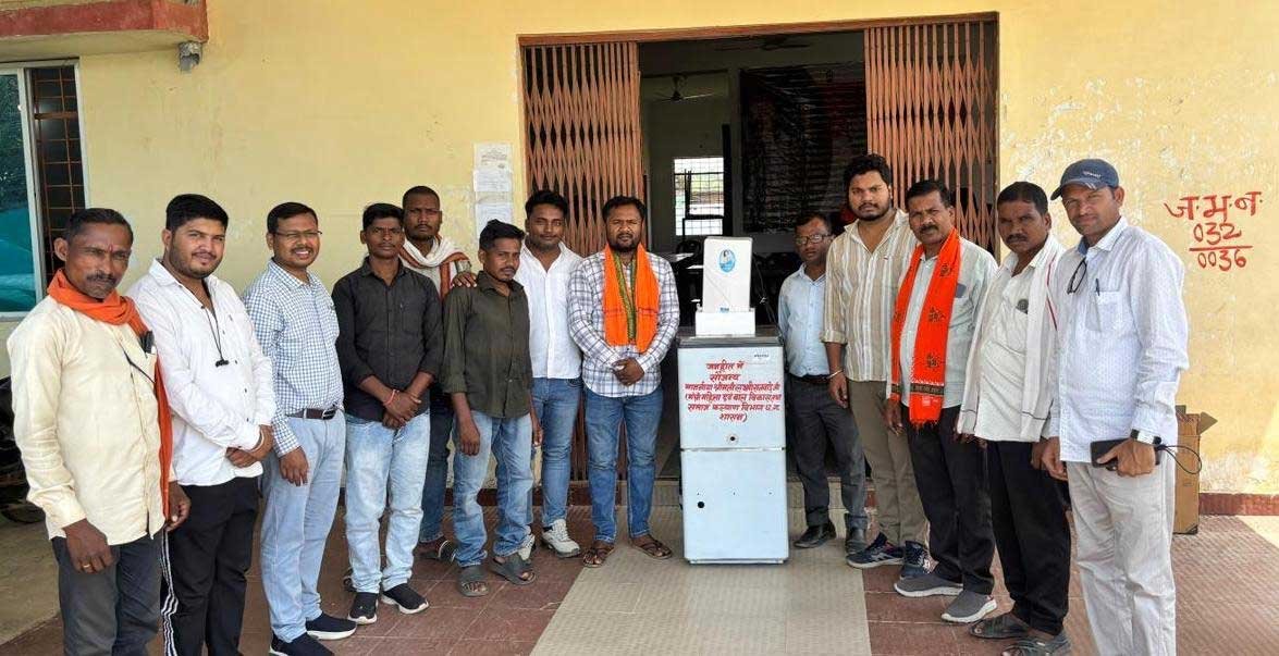 मंत्री लक्ष्मी राजवाड़े की पहल से लटोरी तहसील में स्थापित हुआ वाटर फिल्टर