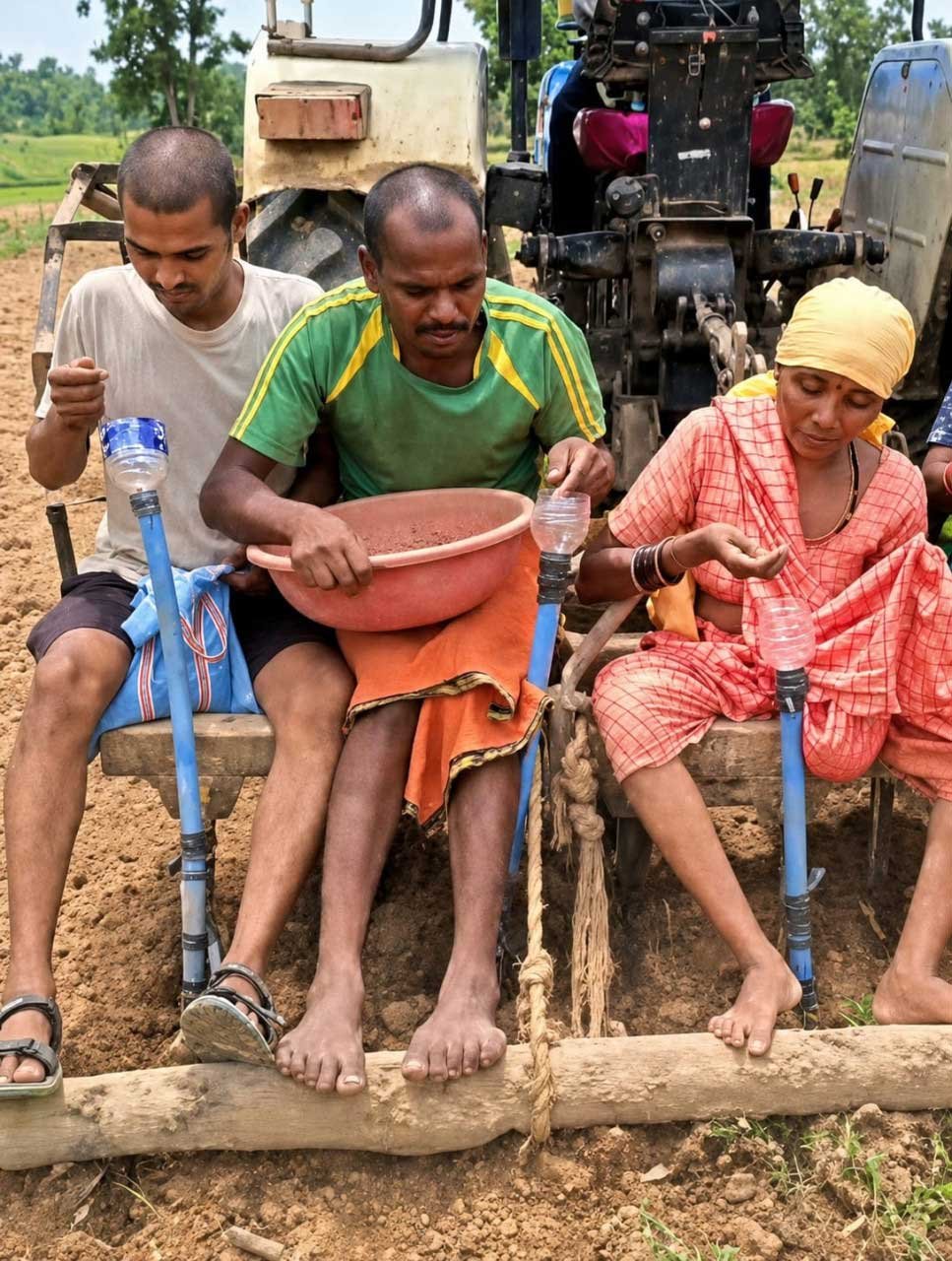  मुख्यमंत्री विष्णु देव साय के कृषि नवाचार को बढ़ावा देने के संकल्प को मिली नई उड़ान, प्रगतिशील किसान भानुप्रताप ने जुगाड़ तकनीक से तैयार की सीड ड्रिल