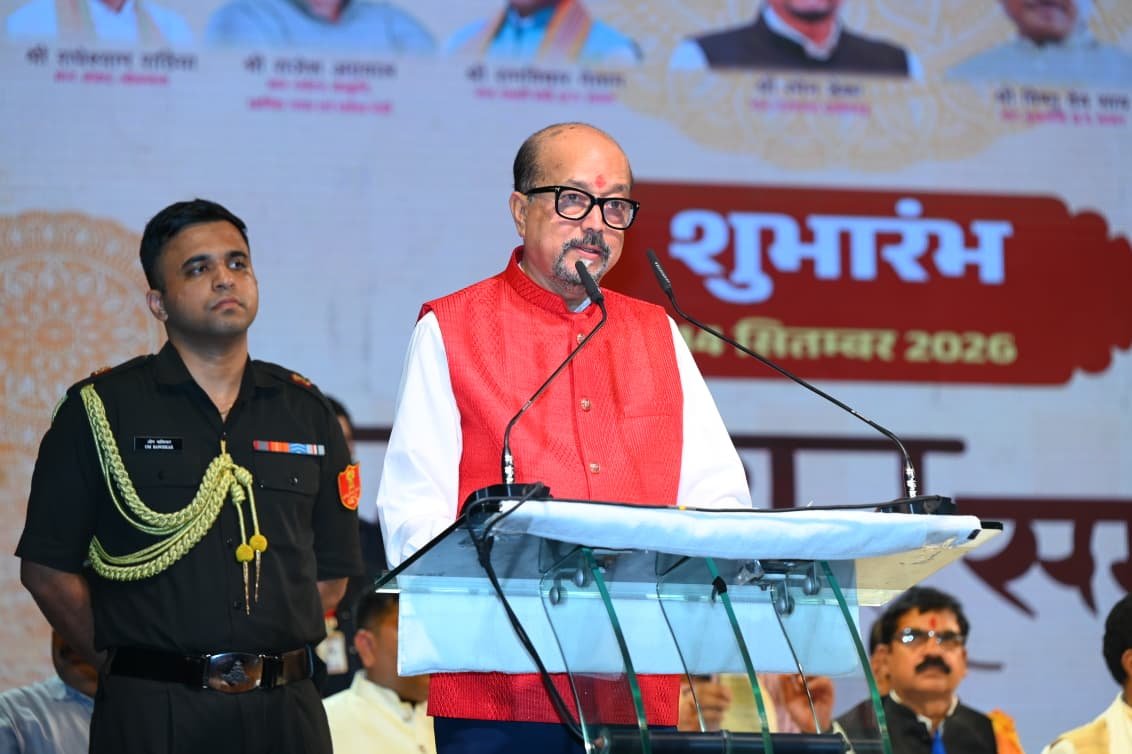 महाराजा चक्रधर सिंह की विरासत को नई पीढ़ी तक पहुंचा रहा चक्रधर समारोह: राज्यपाल रमेन डेका