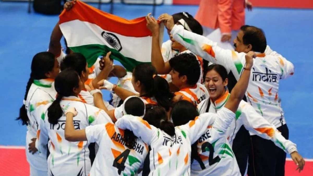 37-34 से ईरान को हराया, भारतीय महिला कबड्डी टीम ने फिर जीता एशियन गेम्स गोल्ड