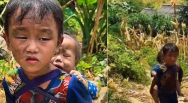 Nepal Floods: छोटी बहन को पीठ पर उठाकर घूमता दिखा बच्चा, वायरल वीडियो ने झकझोरा