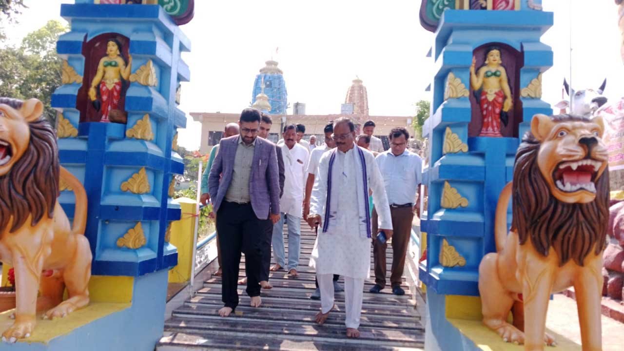 मुख्यमंत्री श्री विष्णु देव साय के संभावित गढ़फुलझर आगमन को लेकर