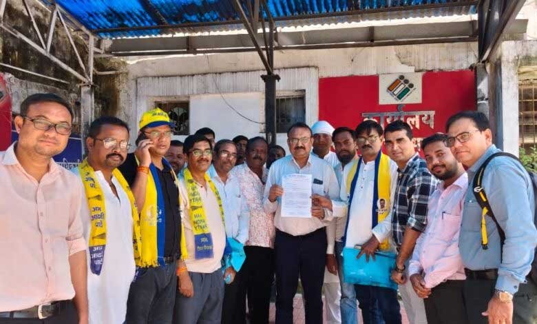 SIR विवाद के बीच रायपुर में AAP का ज्ञापन, मतदाता सूची के ऑडिट की मांग